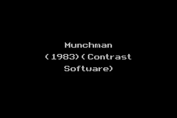 Munchman (1983)(Contrast Software)