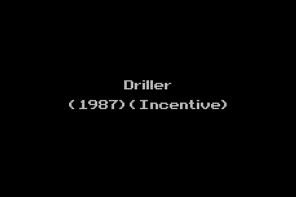 Driller (1987)(Incentive)