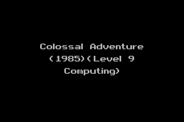 Colossal Adventure (1985)(Level 9 Computing)