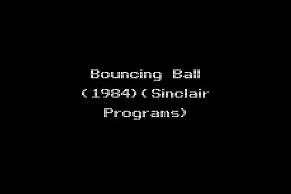 Bouncing Ball (1984)(Sinclair Programs)