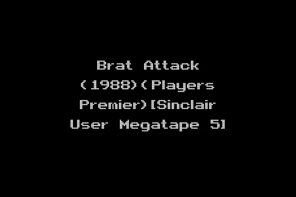 Brat Attack (1988)(Players Premier)[Sinclair User Megatape 5]
