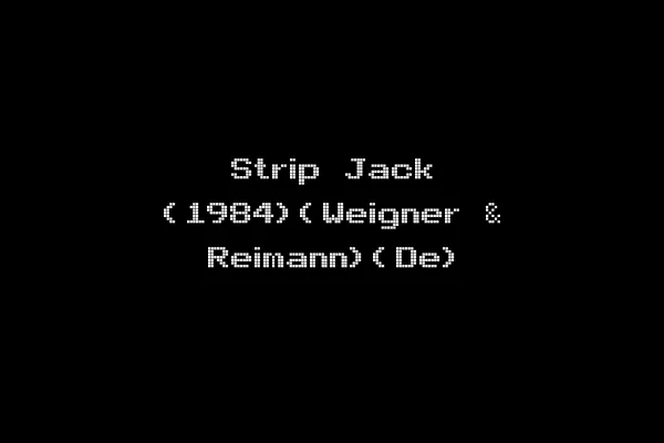 Strip Jack (1984)(Weigner & Reimann)(De)