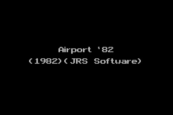 Airport '82 (1982)(JRS Software)