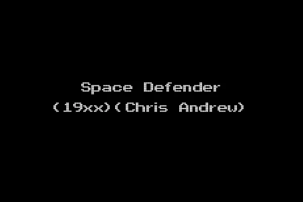 Space Defender (19xx)(Chris Andrew)