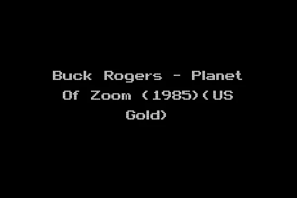 Buck Rogers - Planet Of Zoom (1985)(US Gold)