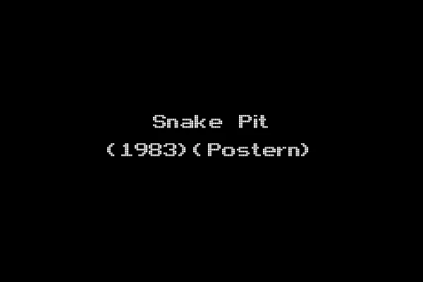 Snake Pit (1983)(Postern)
