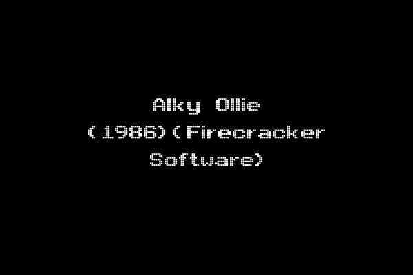 Alky Ollie (1986)(Firecracker Software)