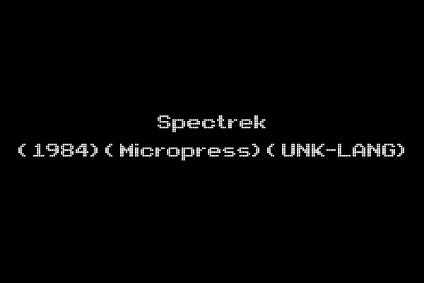Spectrek (1984)(Micropress)(UNK-LANG)