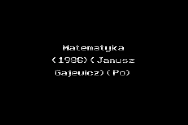 Matematyka (1986)(Janusz Gajewicz)(Po)