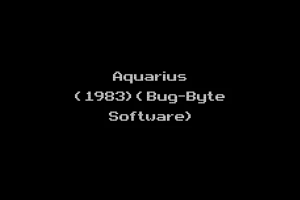 Aquarius (1983)(Bug-Byte Software)