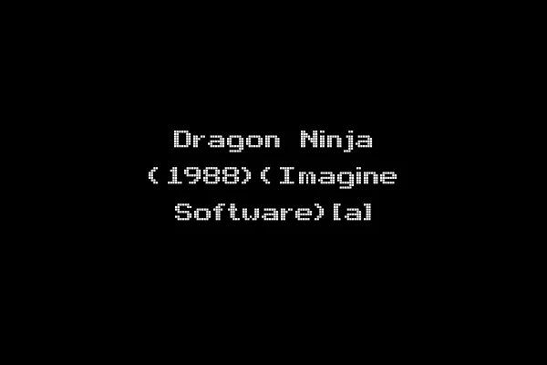 Dragon Ninja (1988)(Imagine Software)[a]