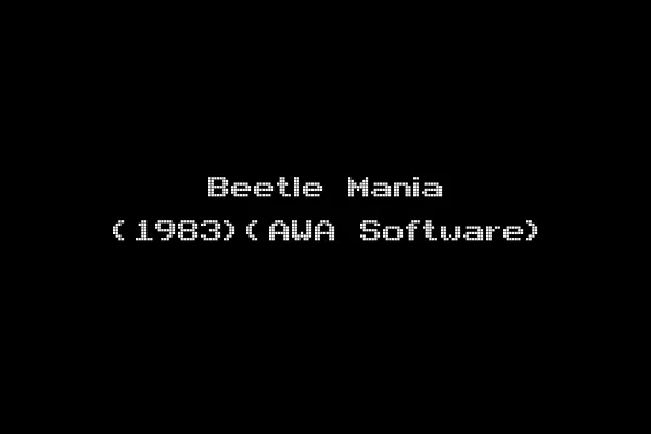 Beetle Mania (1983)(AWA Software)