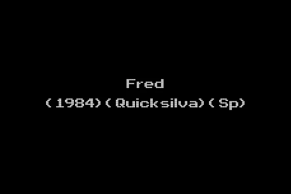 Fred (1984)(Quicksilva)(Sp)