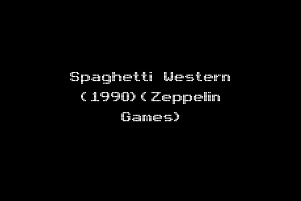 Spaghetti Western (1990)(Zeppelin Games)