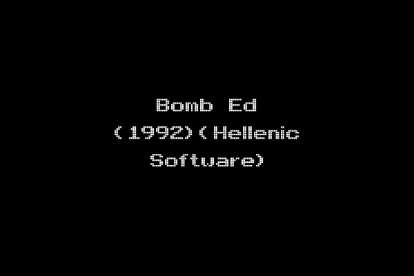 Bomb Ed (1992)(Hellenic Software)