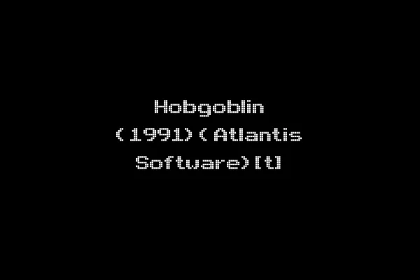 Hobgoblin (1991)(Atlantis Software)[t]