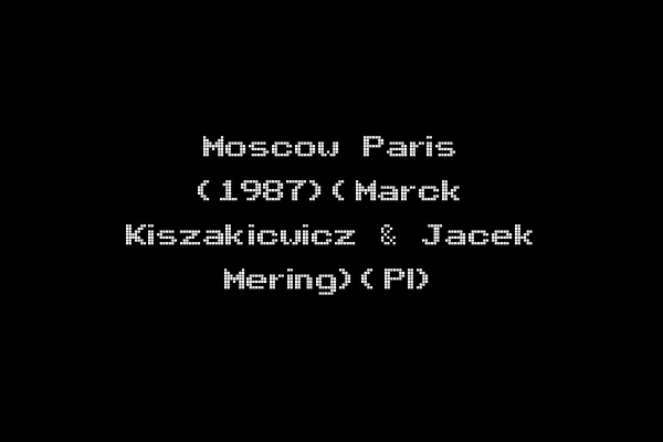 Moscow Paris (1987)(Marck Kiszakicwicz & Jacek Mering)(Pl)