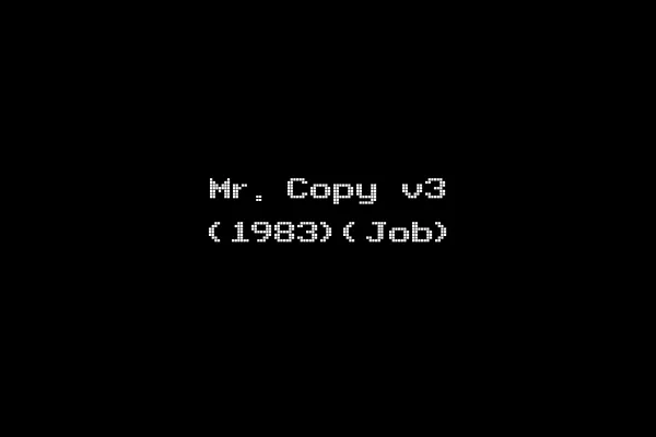 Mr. Copy v3 (1983)(Job)