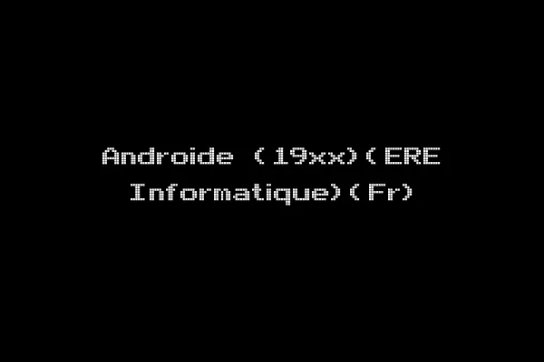 Androide (19xx)(ERE Informatique)(Fr)
