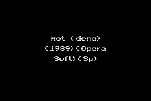 Mot (demo) (1989)(Opera Soft)(Sp)