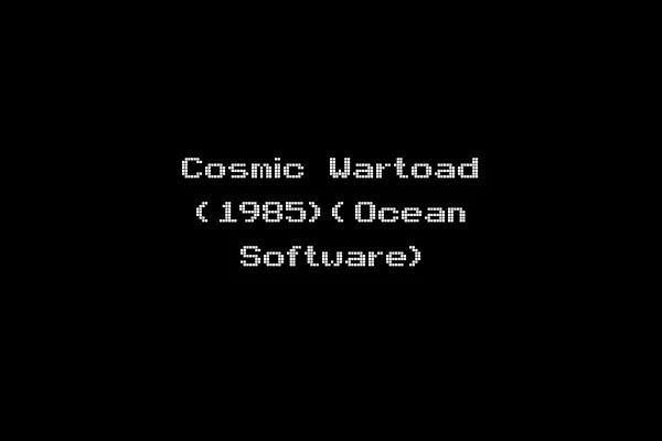 Cosmic Wartoad (1985)(Ocean Software)