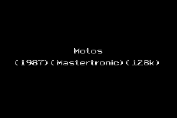 Motos (1987)(Mastertronic)(128k)