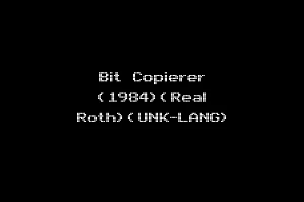 Bit Copierer (1984)(Real Roth)(UNK-LANG)