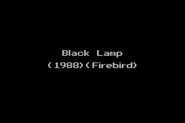 Black Lamp (1988)(Firebird)