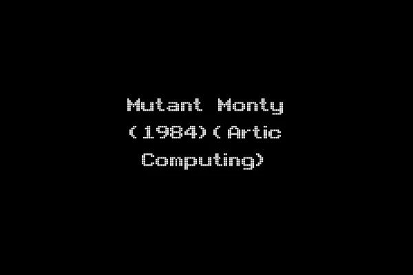 Mutant Monty (1984)(Artic Computing)