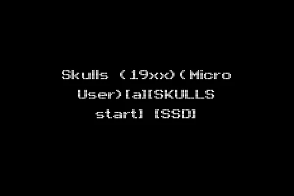 Skulls (19xx)(Micro User)[a][SKULLS start] [SSD]