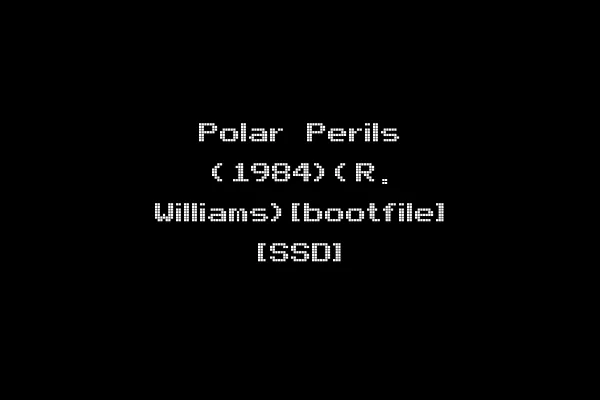 Polar Perils (1984)(R. Williams)[bootfile] [SSD]
