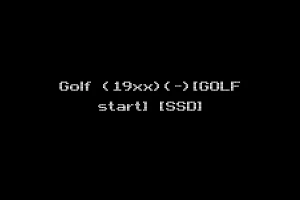 Golf (19xx)(-)[GOLF start] [SSD]