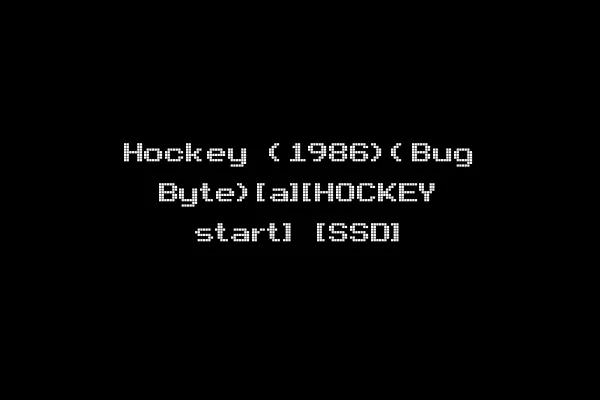 Hockey (1986)(Bug Byte)[a][HOCKEY start] [SSD]