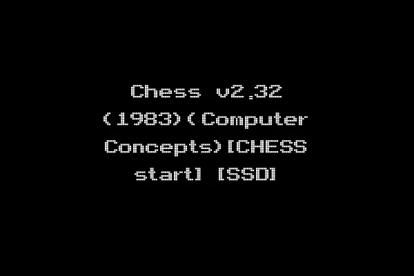 Chess v2.32 (1983)(Computer Concepts)[CHESS start] [SSD]