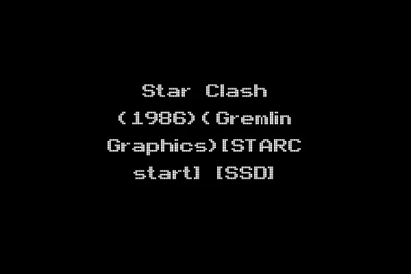 Star Clash (1986)(Gremlin Graphics)[STARC start] [SSD]