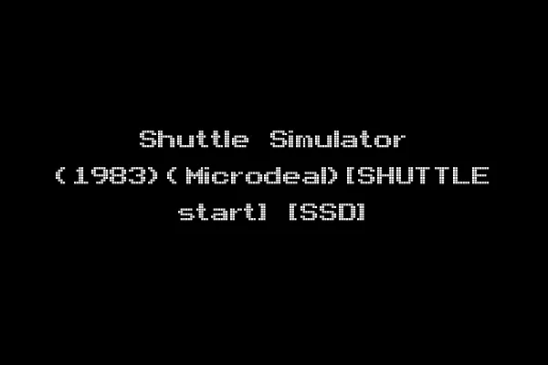 Shuttle Simulator (1983)(Microdeal)[SHUTTLE start] [SSD]