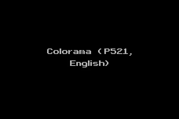 Colorama (P521, English)
