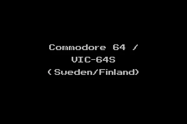 Commodore 64 / VIC-64S (Sweden/Finland)