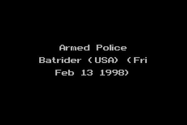 Armed Police Batrider (USA) (Fri Feb 13 1998)