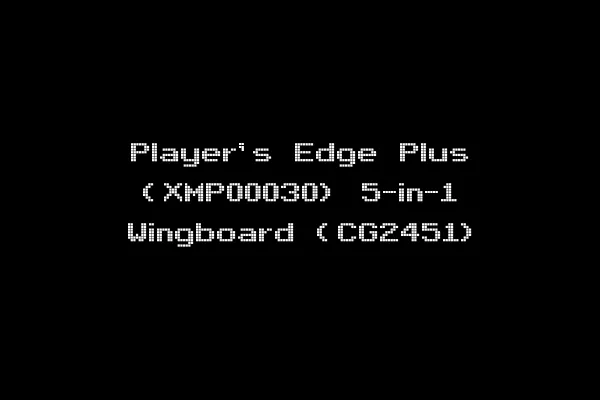 Player's Edge Plus (XMP00030) 5-in-1 Wingboard (CG2451)