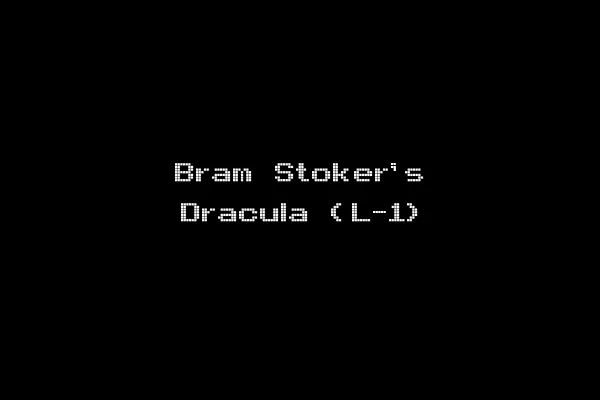 Bram Stoker's Dracula (L-1)