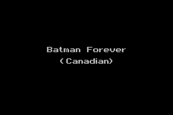 Batman Forever (Canadian)