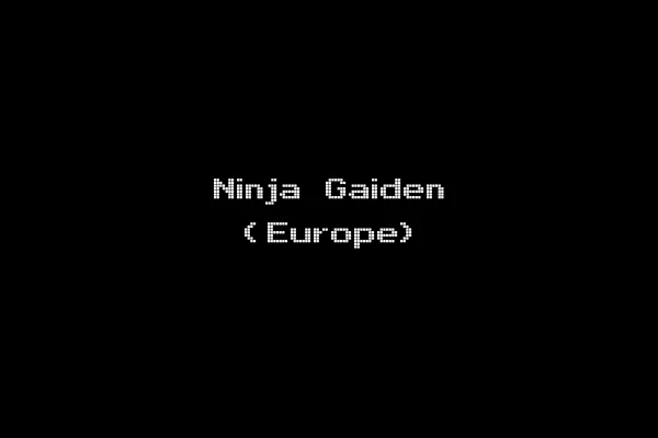Ninja Gaiden (Europe)