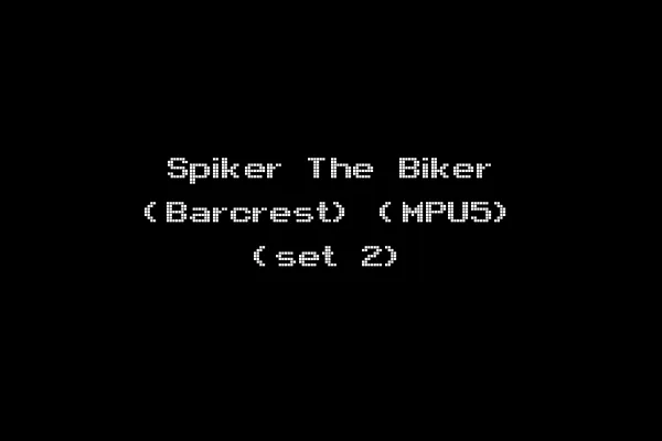 Spiker The Biker (Barcrest) (MPU5) (set 2)