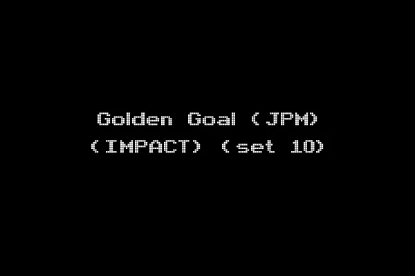 Golden Goal (JPM) (IMPACT) (set 10)