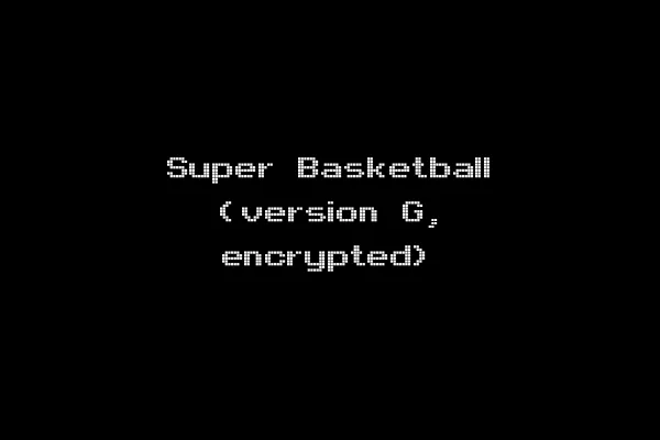 Super Basketball (version G, encrypted)