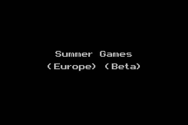 Summer Games (Europe) (Beta)