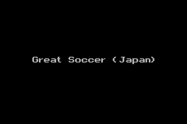 Great Soccer (Japan)
