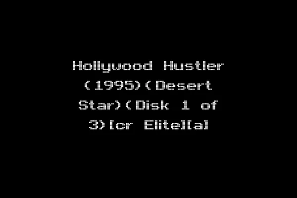 Hollywood Hustler (1995)(Desert Star)(Disk 1 of 3)[cr Elite][a]