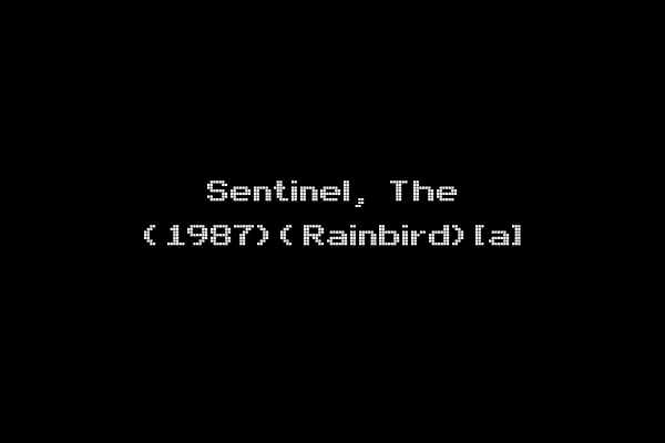 Sentinel, The (1987)(Rainbird)[a]